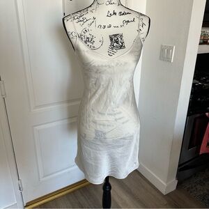 Wilfred White Slip Mini Dress Small